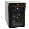 Haier HVUE06ABB 6-Bottle Wine Fridge, Black