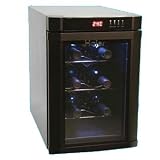 Haier HVUE06ABB 6-Bottle Wine Fridge, Black