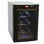 Haier HVUE06ABB 6-Bottle Wine Fridge, Black