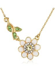 Juicy Couture Daisy and Vine Wish Necklace, 16"
