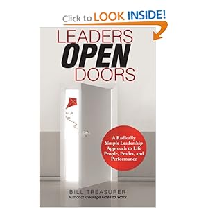 Leaders Open Doors by Bill Treasurer Leaders Open Doors by Bill Treasurer