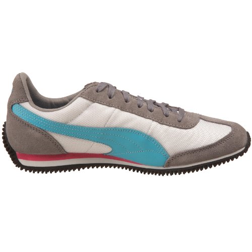PUMA Women's Speeder Sneaker,Cloudburst/White/Scuba Blue/Fluo Pink,8.5 B(M) US PUMA Women's Speeder Sneaker,Cloudburst/White/Scuba Blue/Fluo Pink,8.5 B(M) US