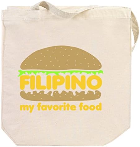 Filipino my favorite food Canvas Tote Bag