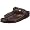 D-Brown Leather-Chain