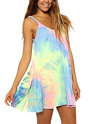 Sexy Summer Sleeveless Cotton/Polyester   Dress With a Bow(s)