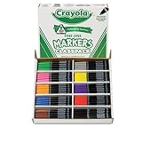 Crayola 200ct Classpack Fine Markers 10 colors
