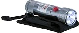 SE 8 LED Flashlight (4 White LED,4 Red LED,1 Laser) w/Pouch