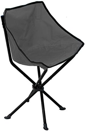 TravelChair Wombat Chair, Chair in a Stool, Black