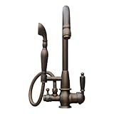 〔INK-0301023H〕　シャワーヘッド付混合水栓　アンティーク　ブロンズ（古銅）