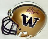 Mark Brunell Signed Washington Huskies Riddell Authentic Mini Helmet