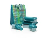 Aladdin Recycled and Recyclable Lunch Set, Ocean
