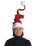 Deluxe Plush Wired Santa Hat