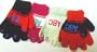Set of Four Pairs Multicolor Magic Gloves for Infants and Toddlers Ages 1-4 Years