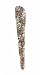 Apparel : Hair Clip - H20 - Banana Style Encrusted in Swarovski (tm) Crystal Stones ~ Smoky Topaz