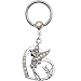 14 Gauge Aurora Gem Fairy Heart Dangle Captive Ring