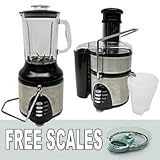 Kitchen & Housewares : Stainless Steel Whole Fruit Juicer/Smoothie Maker/Blender - DAILY EXPRESS OFFER