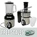 Stainless Steel Whole Fruit Juicer/Smoothie Maker/Blender - DAILY EXPRESS OFFER