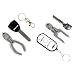 Swiss+Tech ST61010 Gift Box Set of Micro Mini Key Ring Multi-Function Tools, Set of 2