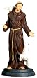 Saint Francis - Cold Cast Resin (H: 7.25" x W: 3.25")