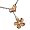 925 Silver Heart Clip Plumeria Anklet Hawaiian Jewelry