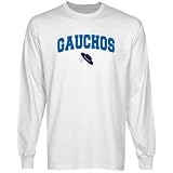 NCAA UC Santa Barbara Gauchos White Logo Arch Long Sleeve T-shirt