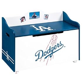 Guidecraft Los Angeles Dodgers Toy Chest by GuideCraft