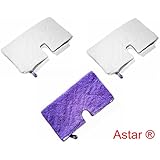 Astar &reg; 3 Pack New Rectangle Microfiber Pad for Shark Pocket Steam Mop S3550 S3501 S3601 S3901