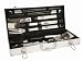  : Grillbesteck Barbecue - Set 10-tlg. im Alukoffer Grill barbecue PEREL GBBQS01