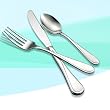 Oneida Flight 20-Piece Stainless Steel Flatware Set, Service for 4