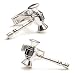 Sterling Legal Gavel Cufflinks - Business/Finance Themed Formal Wear - Cufflinks