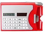 2x Solar Calculator, Pen Office Business Card Holders (2608)