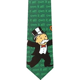 Click to order this cool Mr. Monopoly Guy Tie from Amazon!