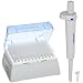 Eppendorf 022440501 4830 Positive Single-Channel Displacement Adjustable Pipettor, 0.1 to 20microliter Volume Range