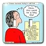 Rich Diesslins Funny Religious Light Cartoons - Difficult Pastor Call List - Light Switch Covers - double toggle switch