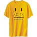T-Shirt Mens Yellow 