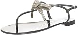 Giuseppe Zanotti Women's E20249 Flat Sandal,Antracite,6 M US