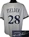 Prince Fielder Autographed/Hand Signed Milwaukee Brewers White Majestic Jersey- MLB Holo