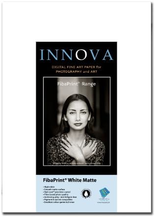 Innova FibaPrint White Matte A3+ 280g Photo Paper Pack 25 [IFA-39-A3+-25]