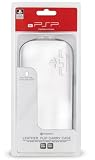 Official Sony Leather Flip Case for PSP 3000 - White  PSP