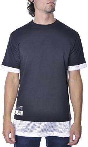 PSSPRT Sports Hip Hop Rap Jersey Layer Mesh Tee Shirt XXL