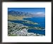 Aerial View Over Resort of Queenstown, New Zealand, Australasia Framed Art Poster Print by Robert Francis, 22x18
