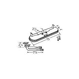 MCM 14402-74902 Stainless Steel Oval Twin, Centered, 2.25 Inch Offset Burner