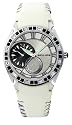 Police 'Florence' Ladies White Leather Strap With White Dial Watch