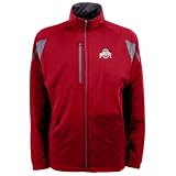 NCAA Men's Ohio State Buckeyes Highland Jacket (Dark Red/Gunmetal, X-Large)