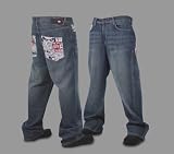 Marc Ecko - Marc Ecko Unltd "Vandal" Mens Denim Jeans, Black or Blue