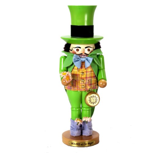 Kurt Adler Steinbach 17-Inch German Nutcracker Wizard of Oz Series, Emerald City
