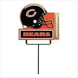 Nfl Thermometer Garden Stake Chicago Bears Collectible