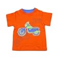 S.P.UDZ Orange Motorcycle Graphic S/S Tee