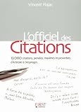 Revue Editions Générales First  / L'Officiel des Citations