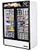 Used True GDM-49F 49 cu. ft. 2 Glass Door Freezer Merchandiser